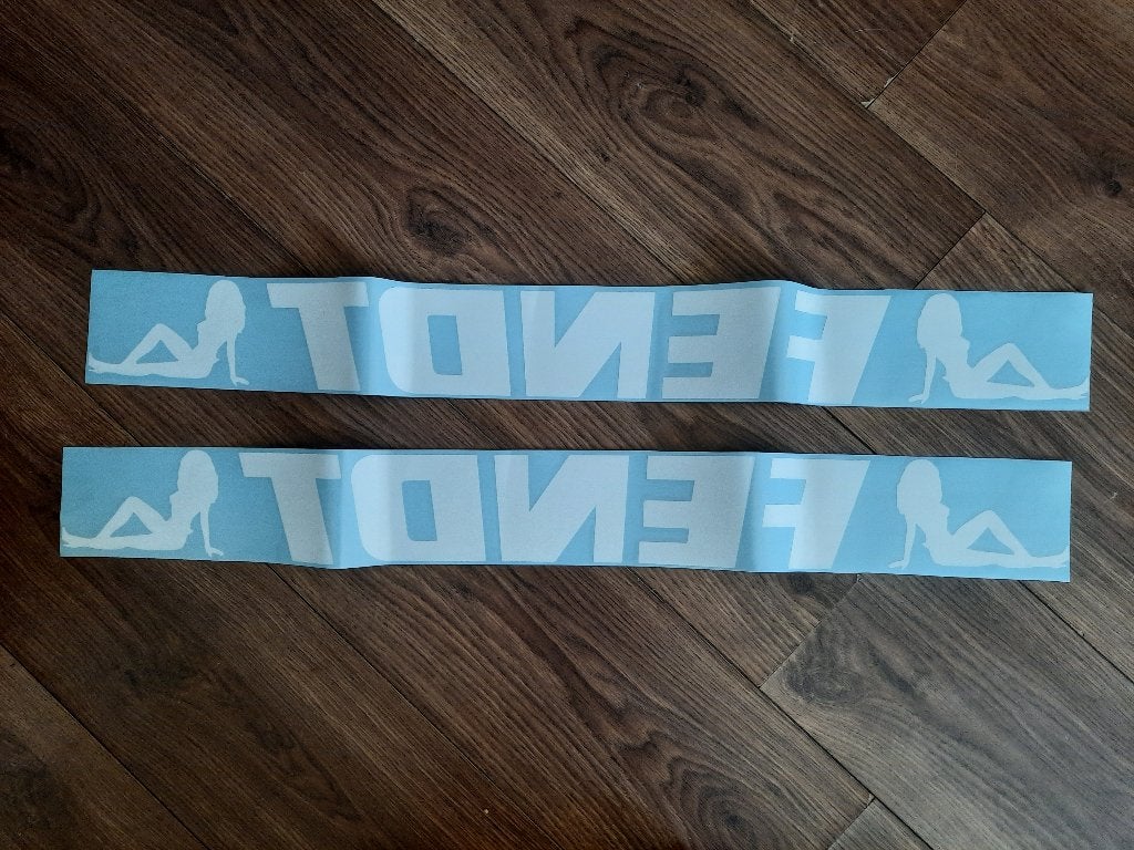 Set van 2 Fendt Raamband Stickers / Cabine Stickers, Ophalen of Verzenden, Zo goed als nieuw