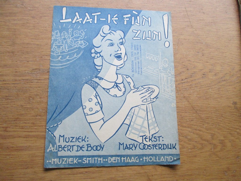 LAAT IE FIJN ZIJN, Gebruikt, Ophalen of Verzenden, Piano, Artiest of Componist