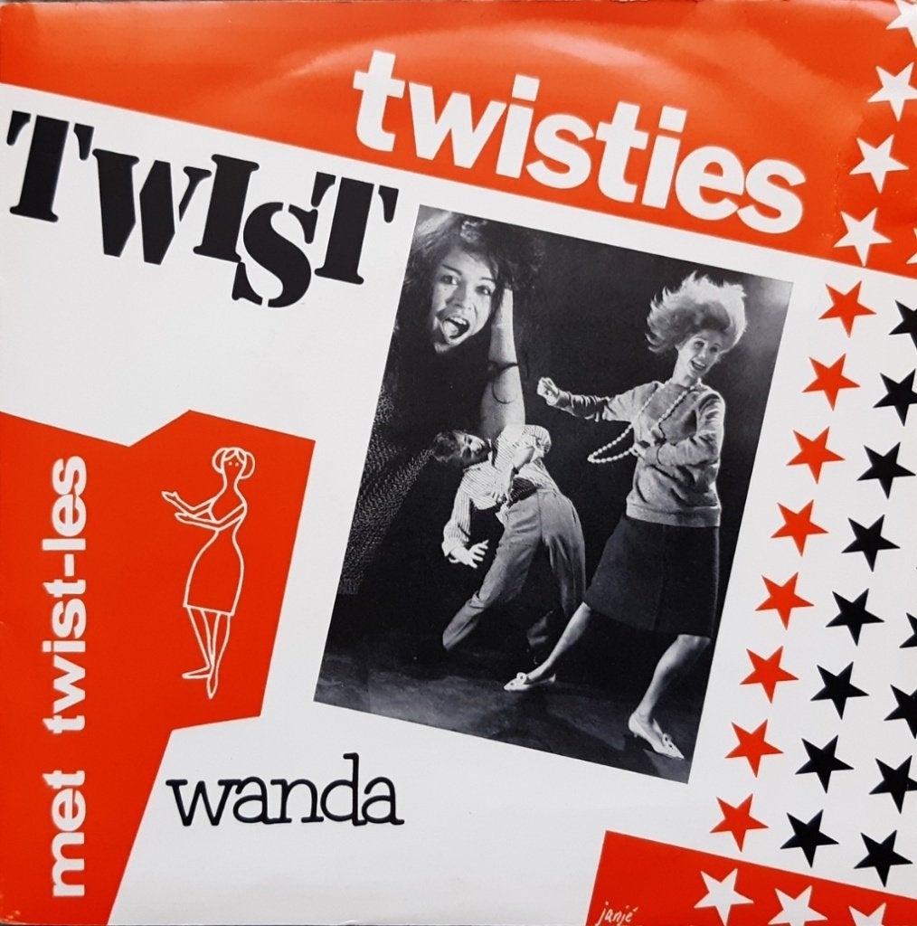 Wanda - Twisties Twist (1962) - Unieke Twist-les 7"single, Originele persing, 7 inch, Ophalen of Verzenden, Zo goed als nieuw