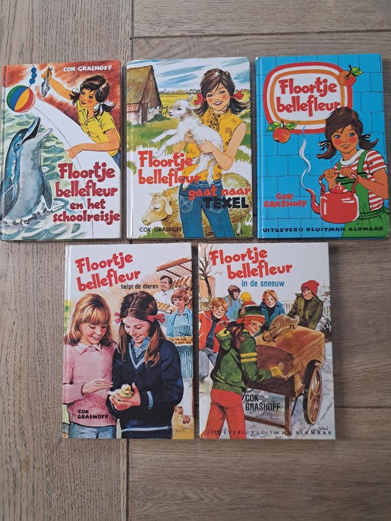 5 leuke boeken Floortje Bellefleur, Boeken, Ophalen of Verzenden, Zo goed als nieuw, Suzanne Buis, Cok Grashoff, Fictie algemeen