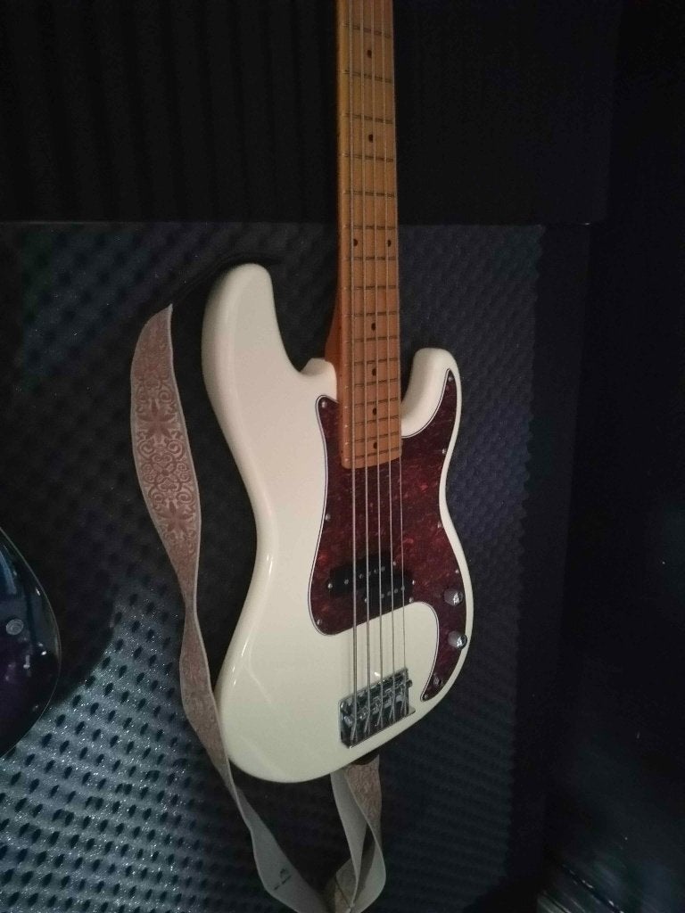5 SNAAR BASGITAAR FAZLEY, Ophalen, Zo goed als nieuw, Elektrisch, 5-snarig