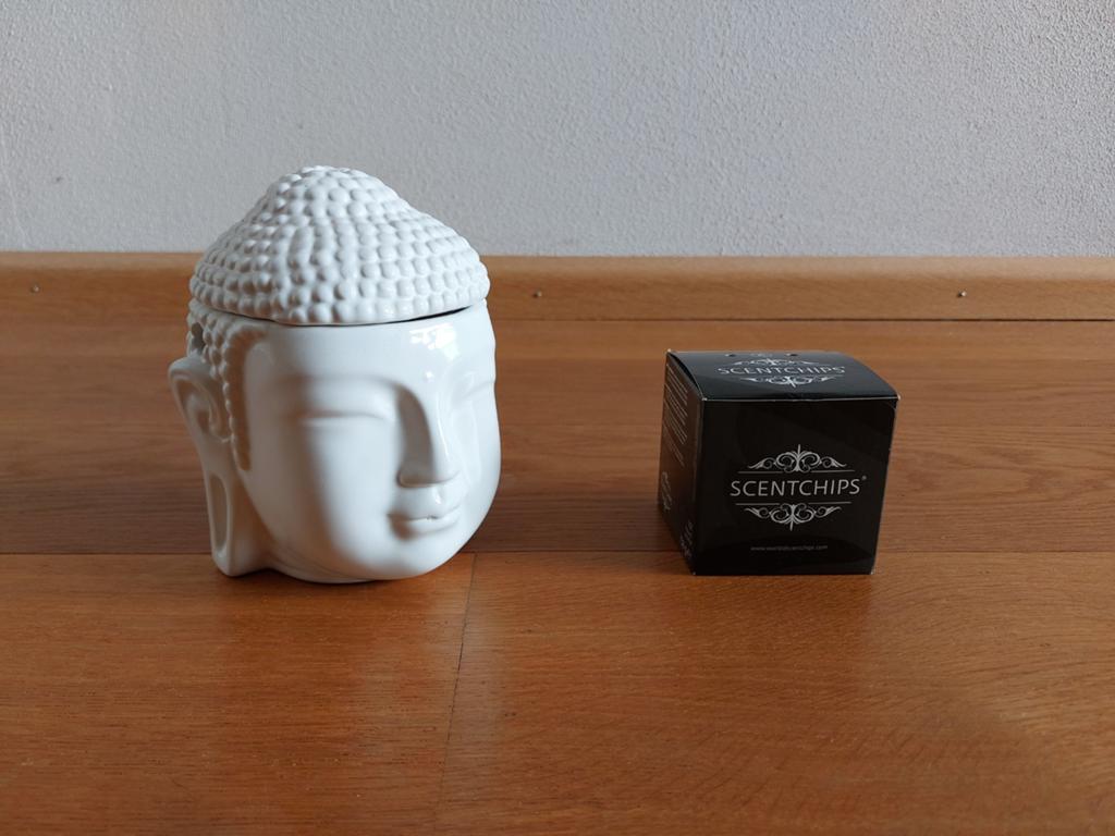 Boeddha Geurbrander met Scentchips, Ophalen of Verzenden, Zo goed als nieuw