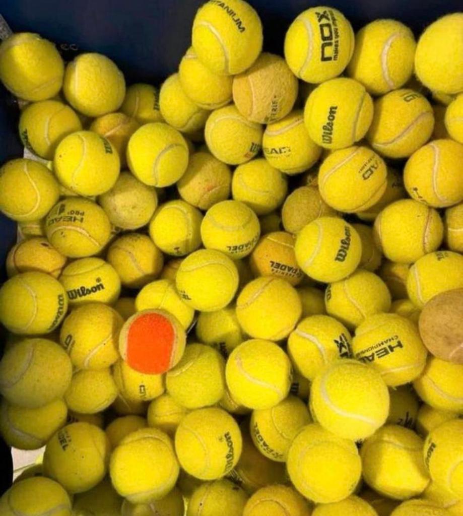 Gebruikte tennis ballen, Overige merken, Ballen, L00, Ophalen of Verzenden