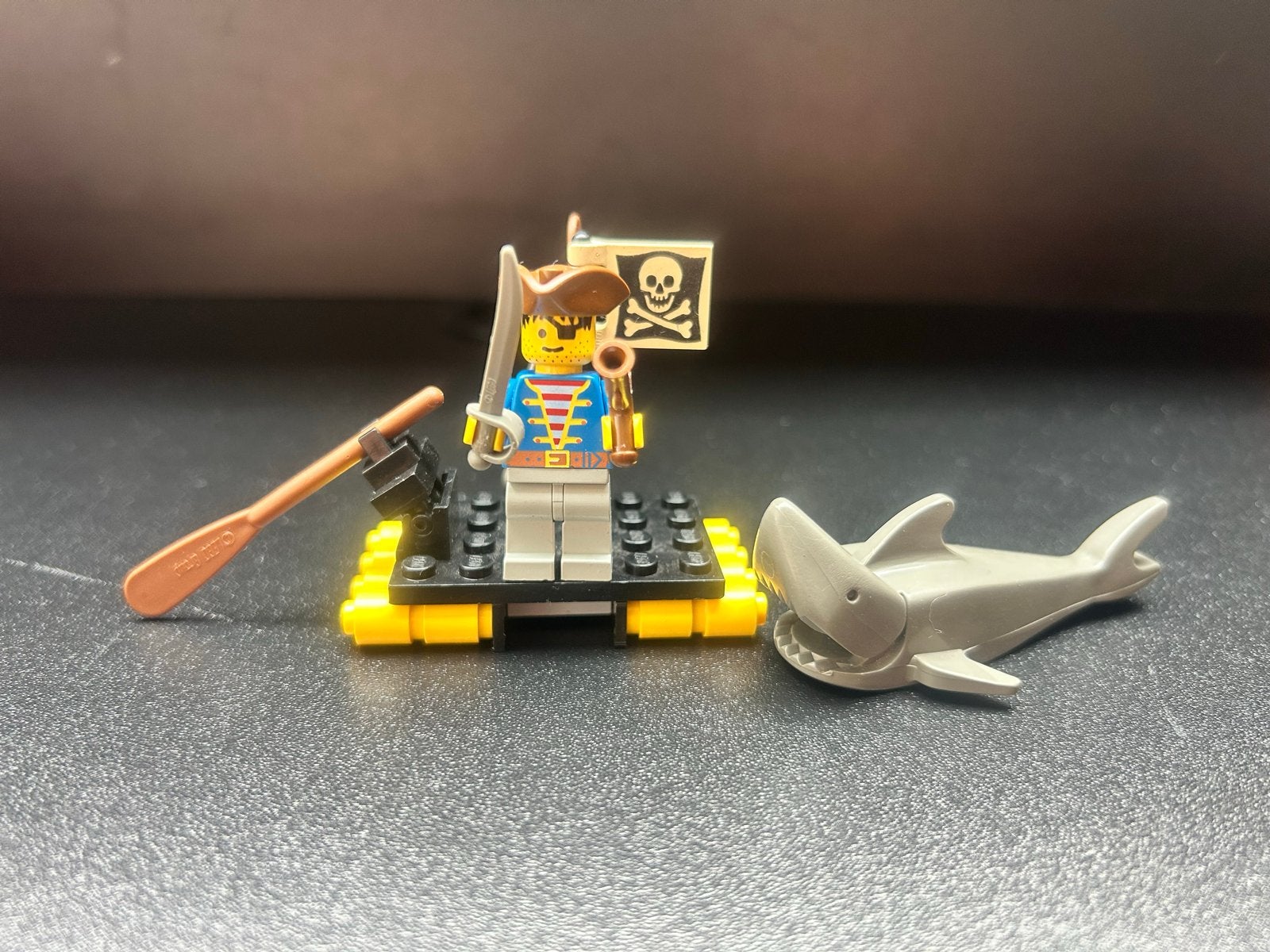 Lego Piraten Vlot 6234 compleet, Ophalen of Verzenden, Gebruikt
