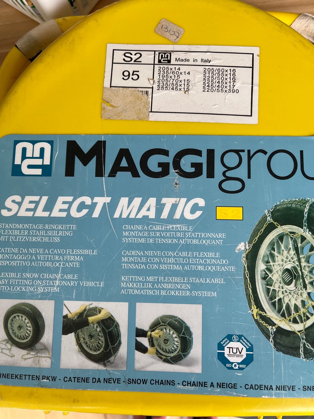 MaggiGroup Select Matic Sneeuwkettingen - Diverse Maten, Auto diversen, Sneeuwkettingen, Ophalen, Gebruikt