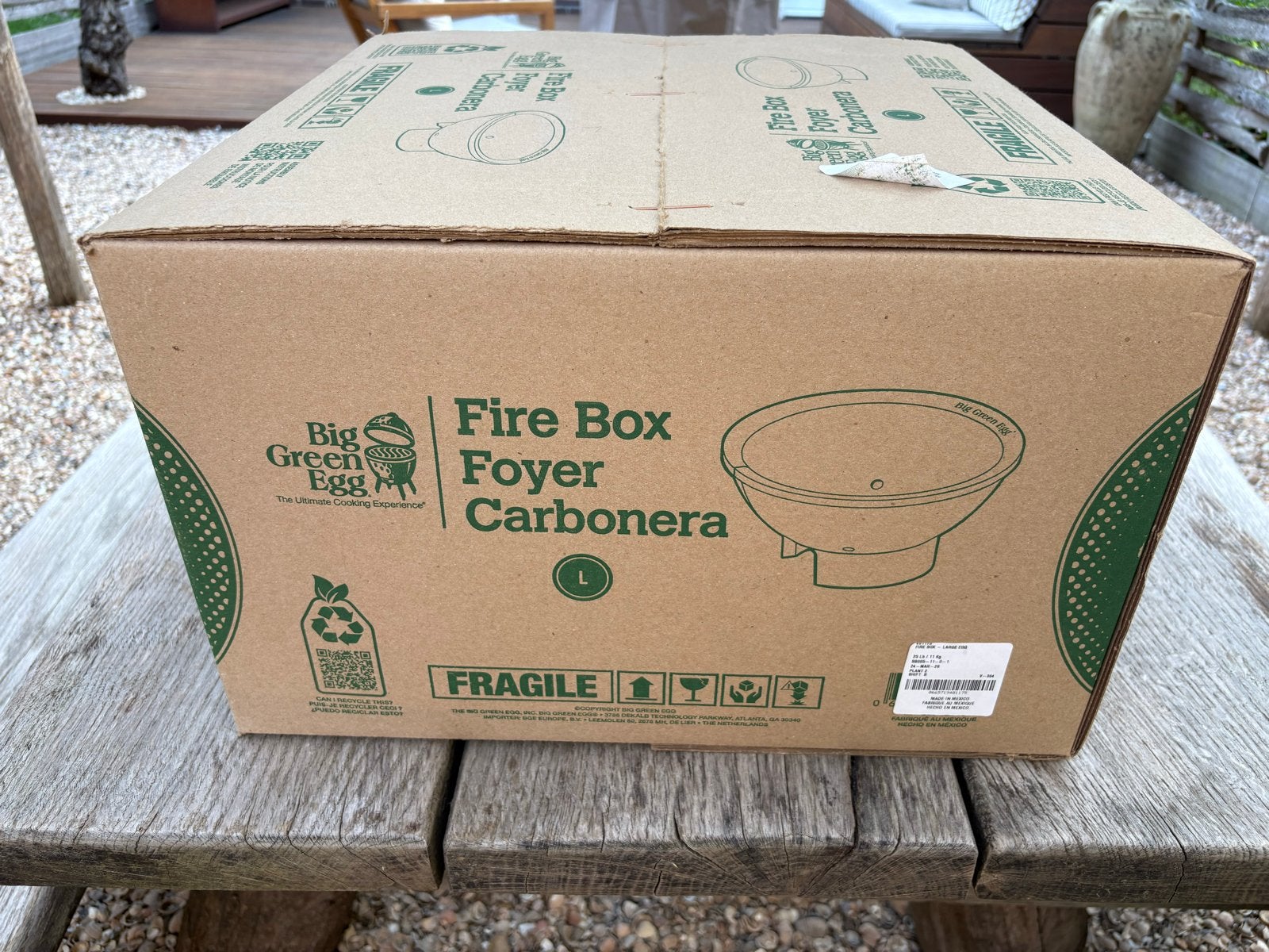 Nieuwe Big Green Egg Large Firebox, Ophalen, Nieuw
