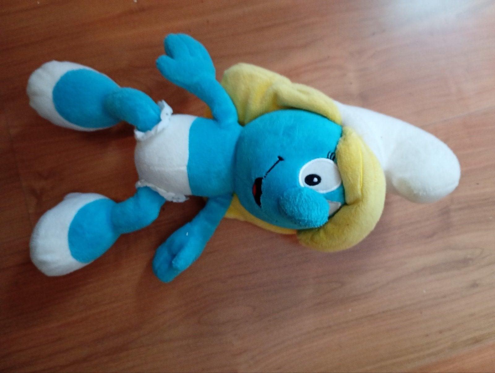 smurfen knuffel te koop, Ophalen, Zo goed als nieuw, Smurfin, Poppetje, Figuurtje of Knuffel