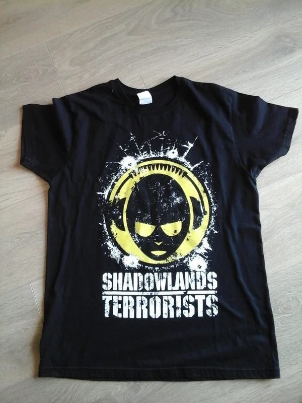 Shadowlands Terrorists, Maat 48/50 (M), Zwart, B&C Collection, Nieuw