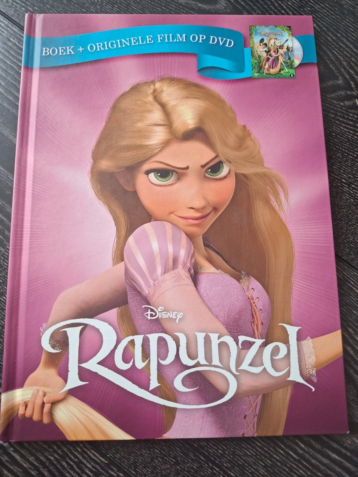 Disney Rapunzel: Boek + Originele Film op DVD, Ophalen, Alle leeftijden, Nederlands, Inclusief boekje