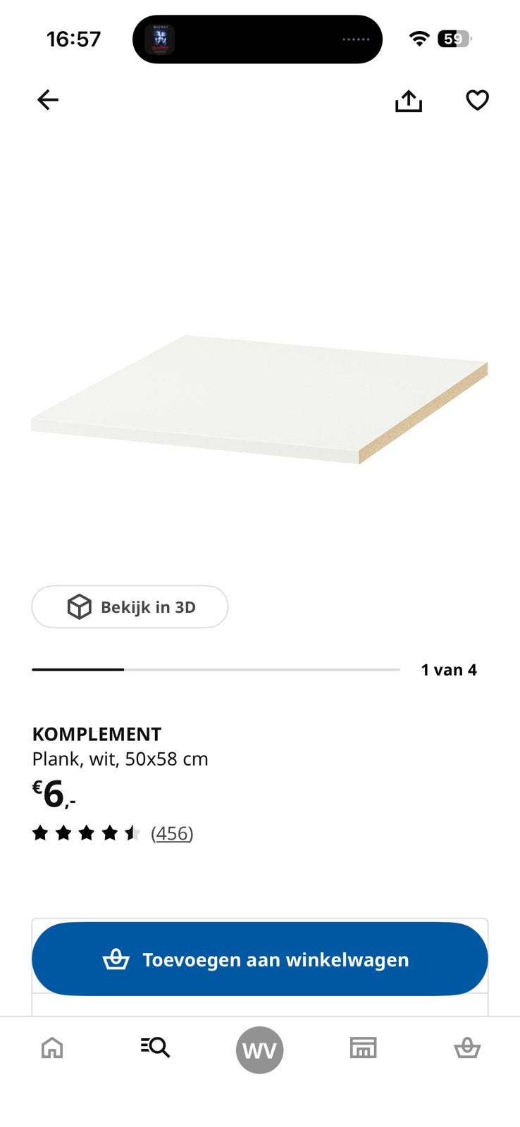4 ikea pax planken 50 x 58 cm, Ophalen, 50 tot 100 cm, Zo goed als nieuw, Minder dan 100 cm