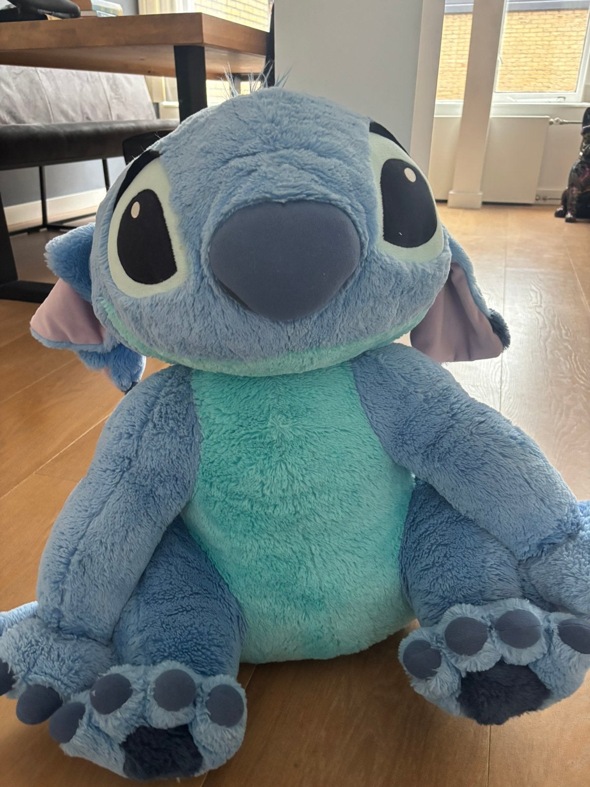 Grote stitch knuffel, uit disneyland parijs, Ophalen of Verzenden, Zo goed als nieuw, Overige typen