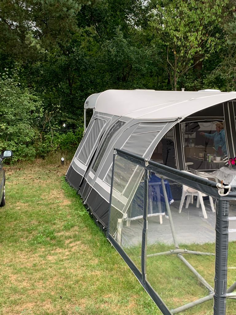 Fortex Combi Plus voortent met petluifel + luifel omloop 960, Ophalen, Gebruikt, Ten Cate All Season 240g/m2, Overige merken