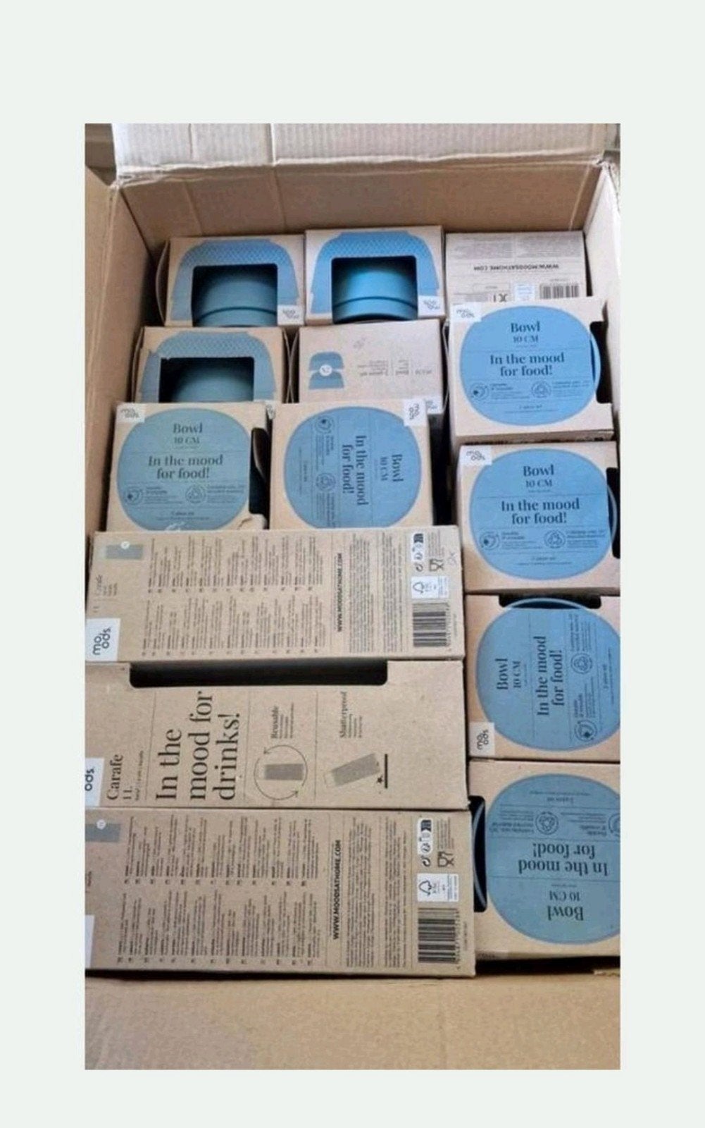 Partij Ah moods buitenservies buiten servies bakjes karaffen, Ophalen of Verzenden, Nieuw, Kunststof, Kom(men)