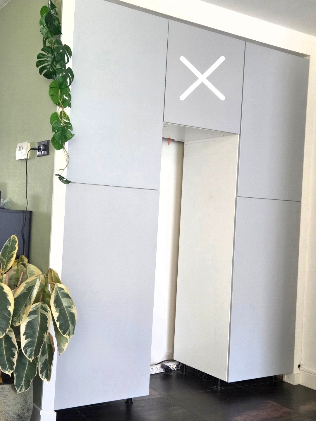 IKEA Veddinge 60x100 & 60x120 grijze keuken frontjes/deuren, Ophalen, Gebruikt, 100 tot 150 cm, 50 tot 100 cm