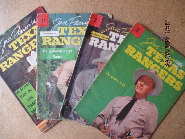 adv4605 texas rangers, Eén comic, Ophalen, Gelezen, Overige gebieden