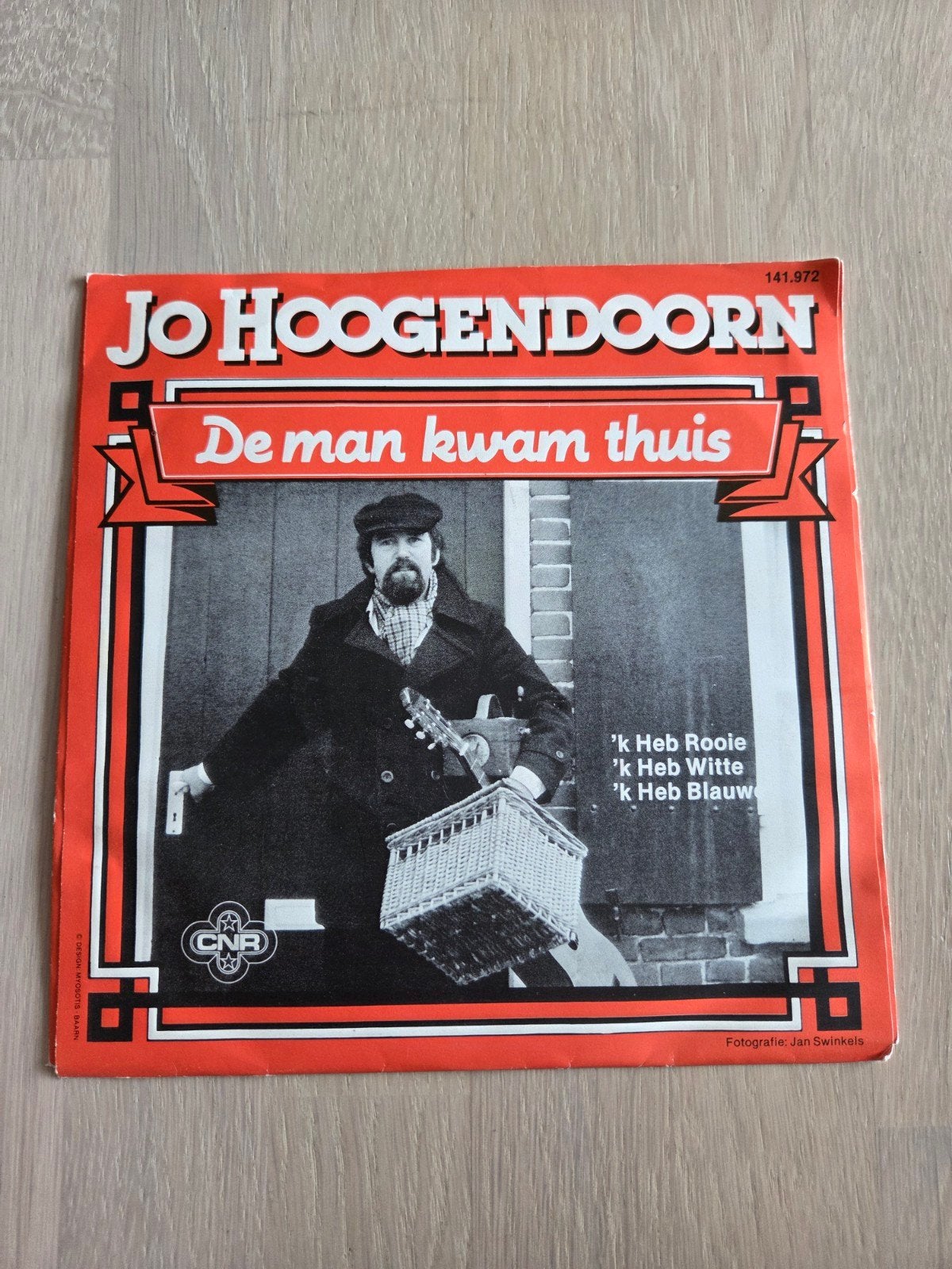 Jo Hoogendoorn - De man kwam thuis (Vinyl Single), Gebruikt, 7 inch, Ophalen of Verzenden, EP
