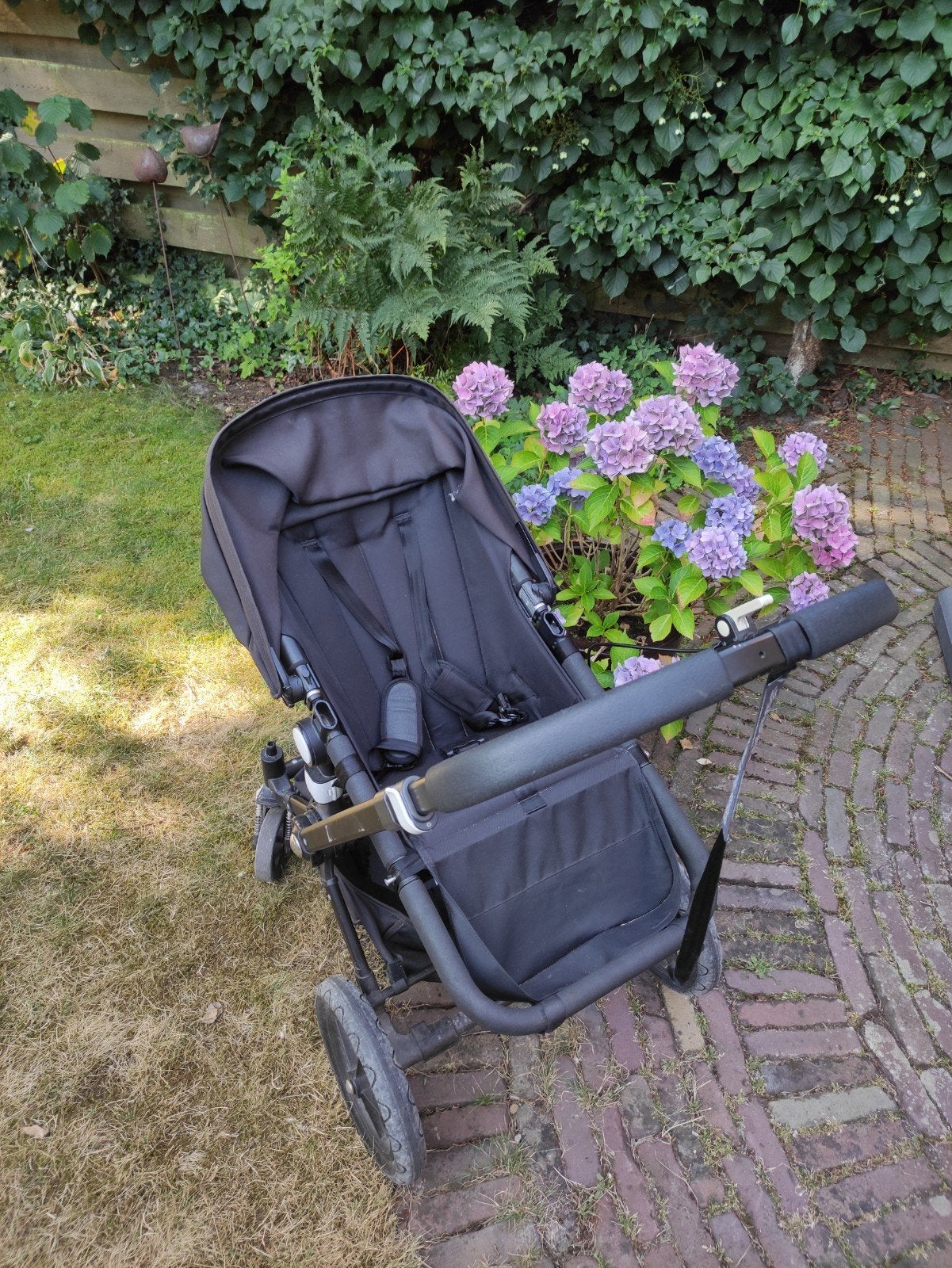 Bugaboo Cameleon kinderwagen met reiswieg en regenhoes, Ophalen, Gebruikt, Bugaboo, Combiwagen