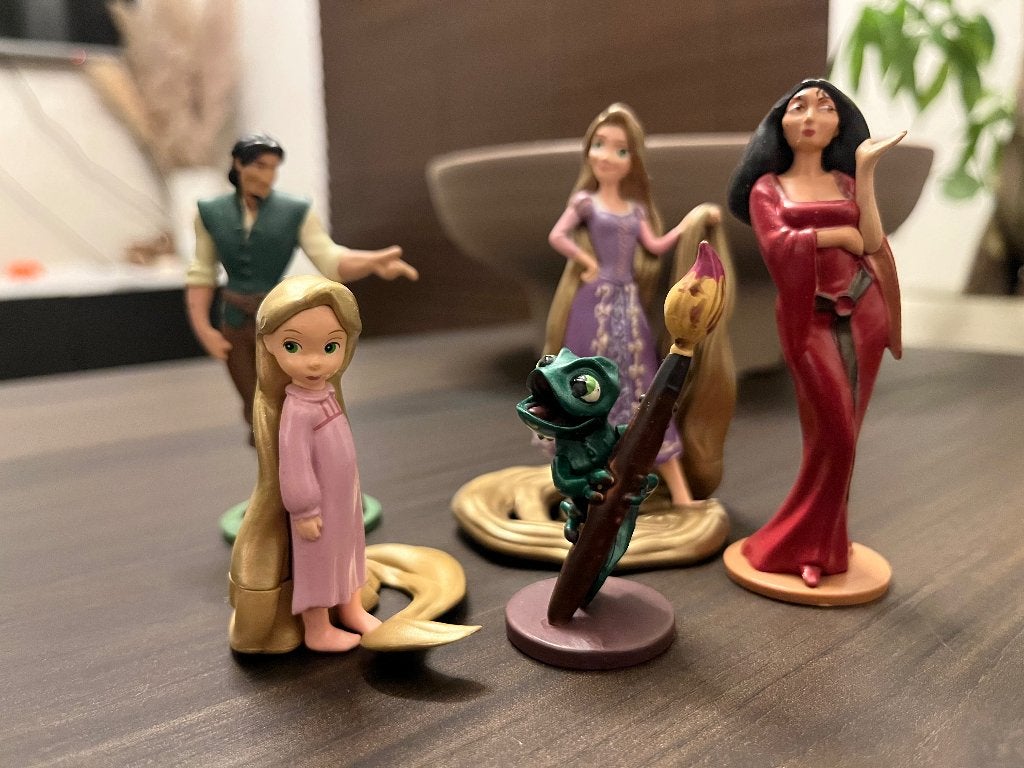 Rapunzel Disney, Ophalen of Verzenden, Overige figuren, Zo goed als nieuw, Beeldje of Figuurtje
