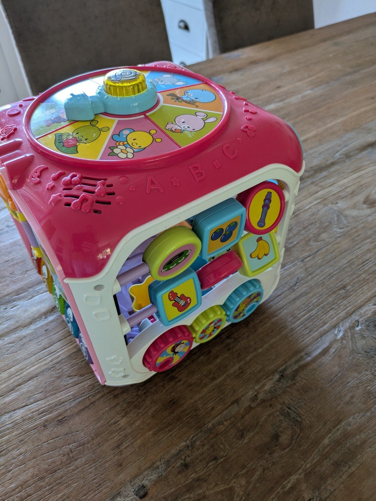 VTech Activiteiten Kubus - Educatief Speelgoed, Ophalen of Verzenden, Zo goed als nieuw, Overige typen, Met licht