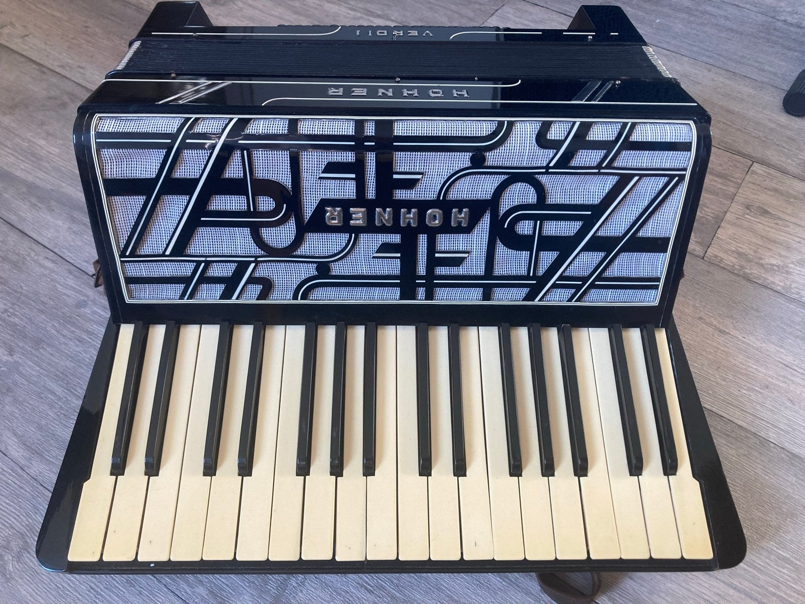 Vintage Hohner Verdi I Accordeon - Opknapper, Ophalen, Gebruikt, Overige formaten, Toetsaccordeon