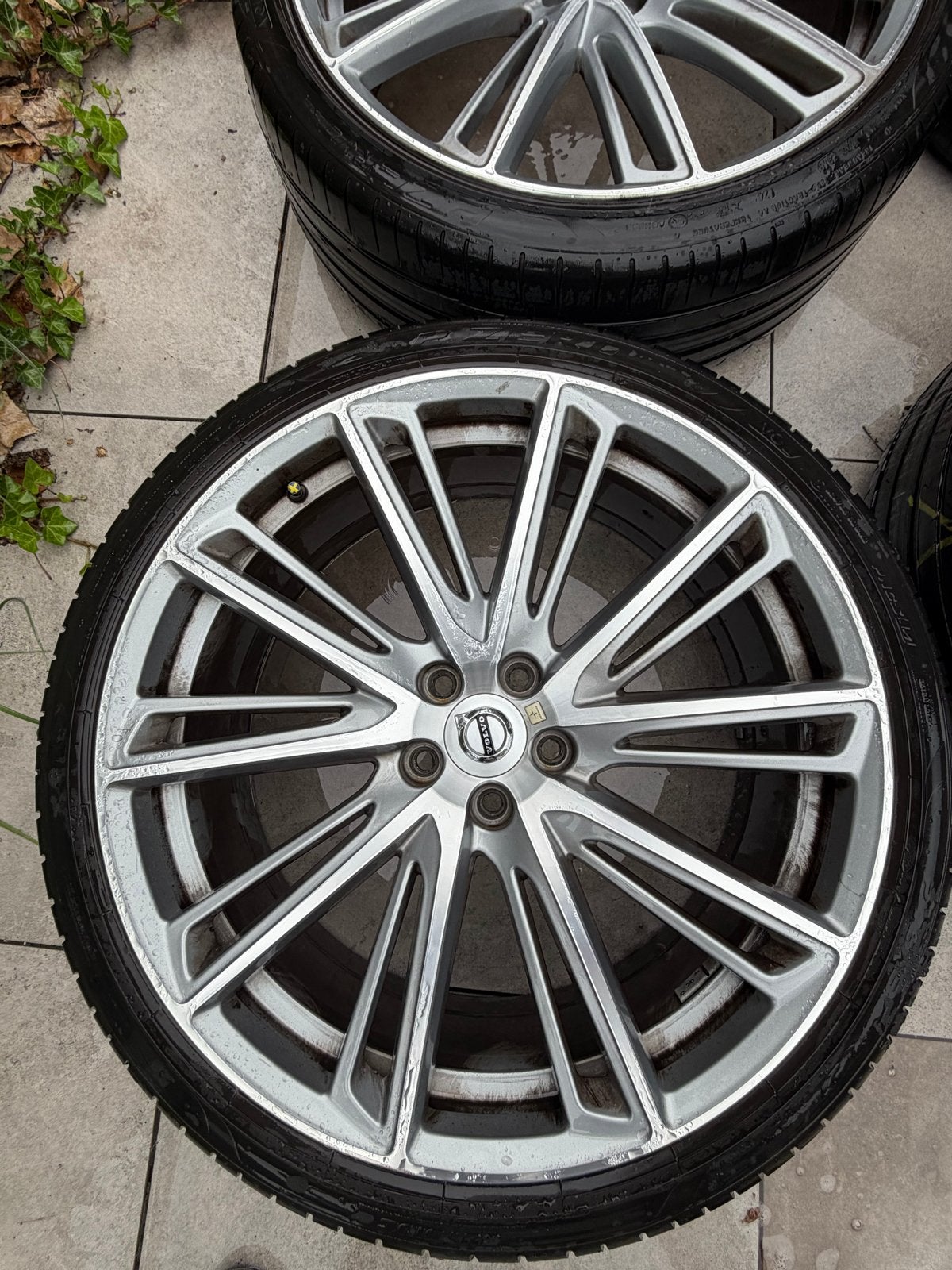VOLVO (POLESTAR ) 21 inch velgen met zomerbanden (245/35/21, Auto-onderdelen, Ophalen, Banden en Velgen, Personenwagen, 20 inch