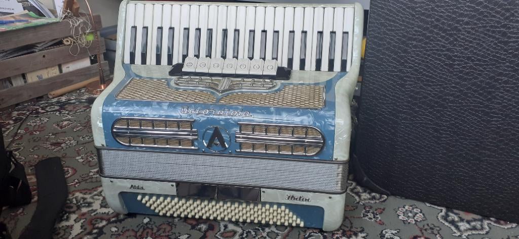 Accordeon Accordiola 120 bas, Ophalen, Gebruikt, Met koffer, Toetsaccordeon