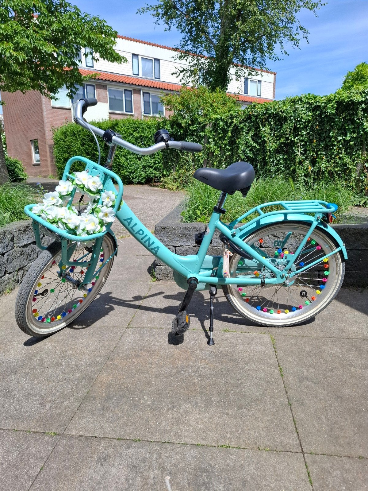 Alpina Clubb Soft Mint Matt 20 inch - Zo goed als nieuw, Fietsen en Brommers, Fietsen | Meisjes, Ophalen, Terugtraprem, Alpina