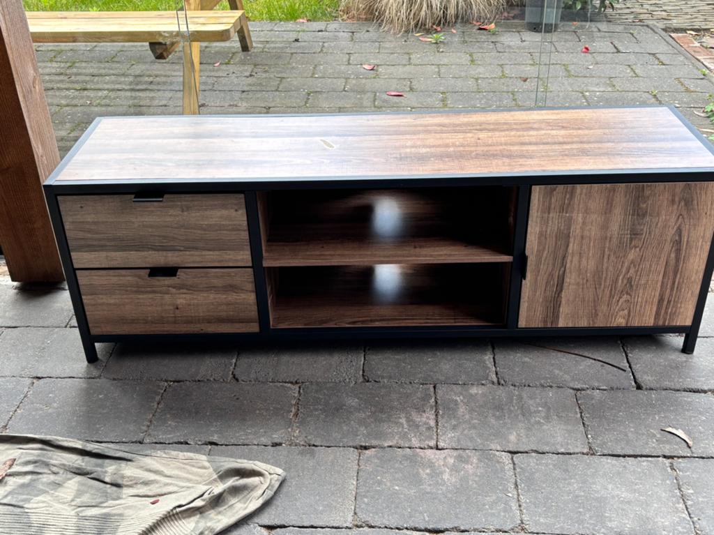 Tv kast, Ophalen, Gebruikt, 100 tot 150 cm, 50 tot 100 cm