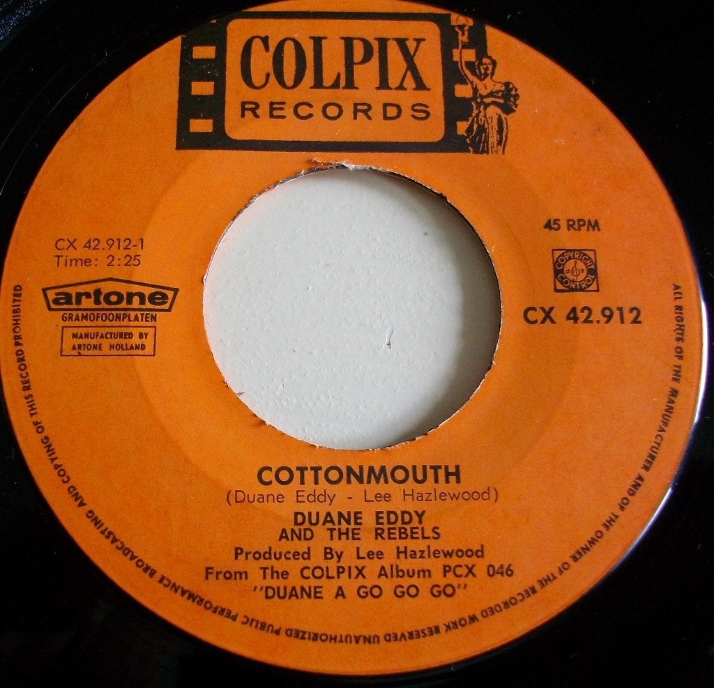 Duane Eddy   Cottonmouth, Cd's en Dvd's, 7 inch, Ophalen of Verzenden, Zo goed als nieuw, Pop