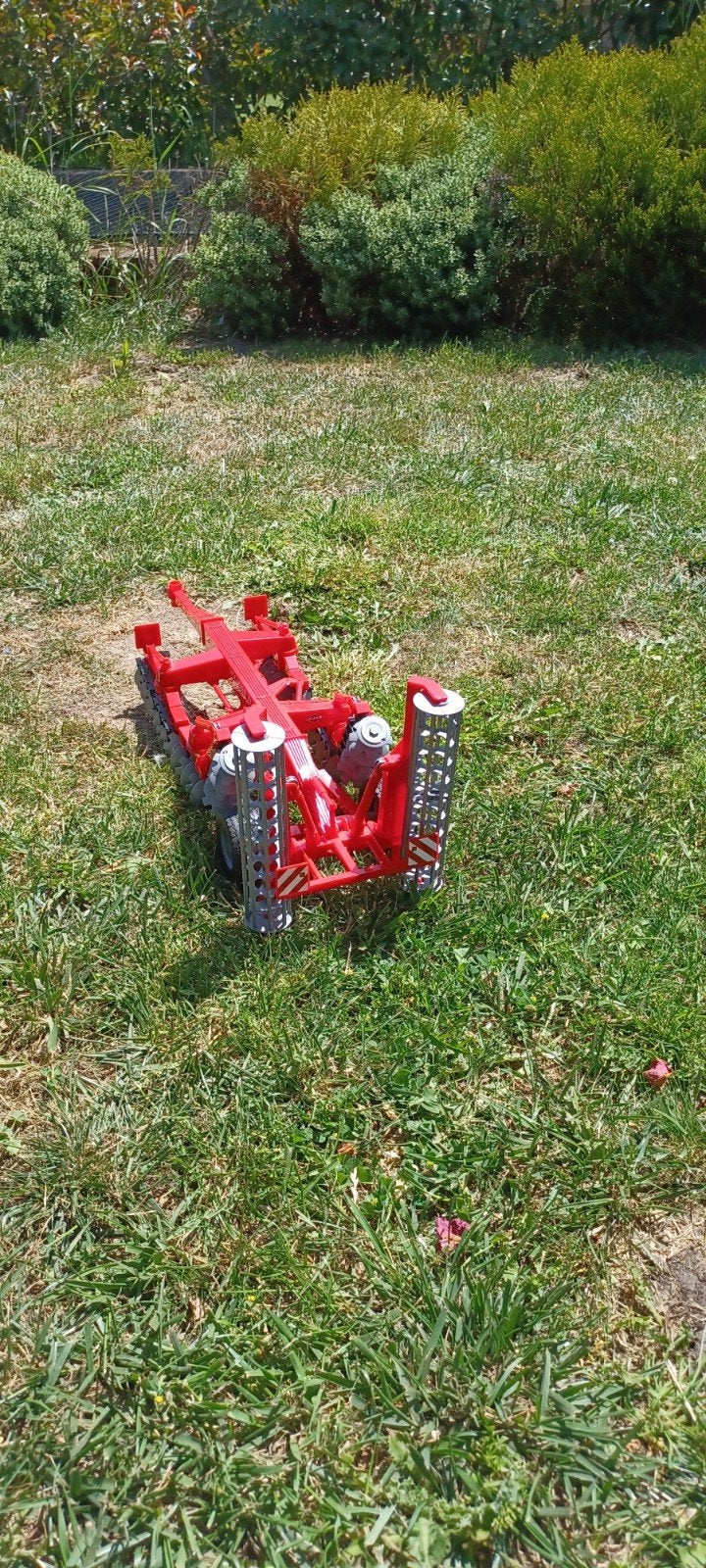 Rode speelgoed ploeg/eg voor tractor, 'DISCOVER XL', Ophalen, Gebruikt