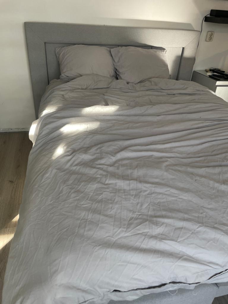 Elektrisch verstelbaar bed Francois Nuijen 140x200cm, Ophalen, Verstelbaar, Tweepersoons, 140 cm