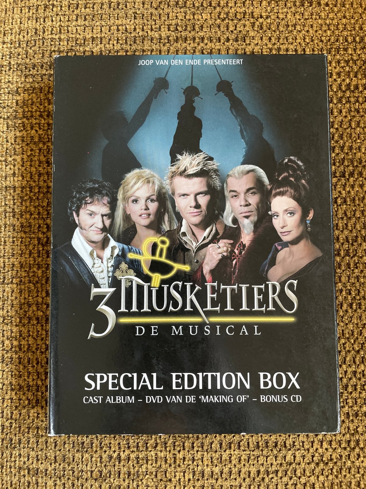 3 Musketiers De Musical - Special Edition Box (DVD/CD), Alle leeftijden, Nederlands, Concert, Gebruikt