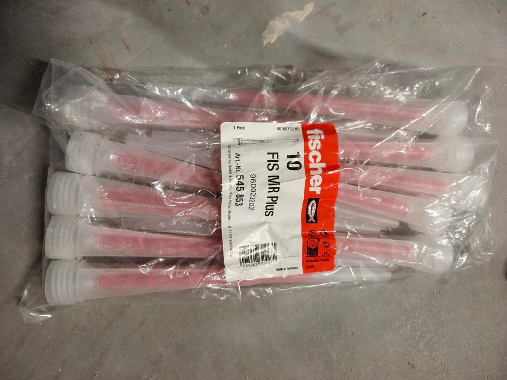 Fischer FIS MR Plus mengtuiten - 10 stuks nieuw, Ophalen of Verzenden, Nieuw