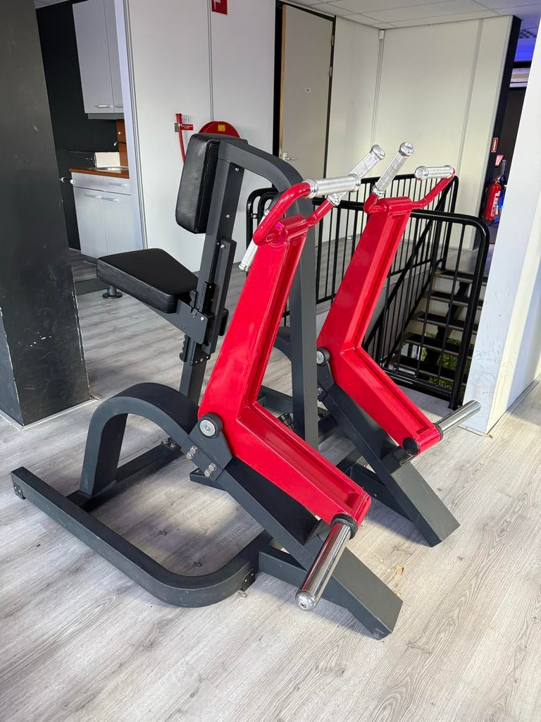 Plate loaded set - borst, schouders en rug, Sport en Fitness, Ophalen, Zo goed als nieuw, Borst, Overige typen