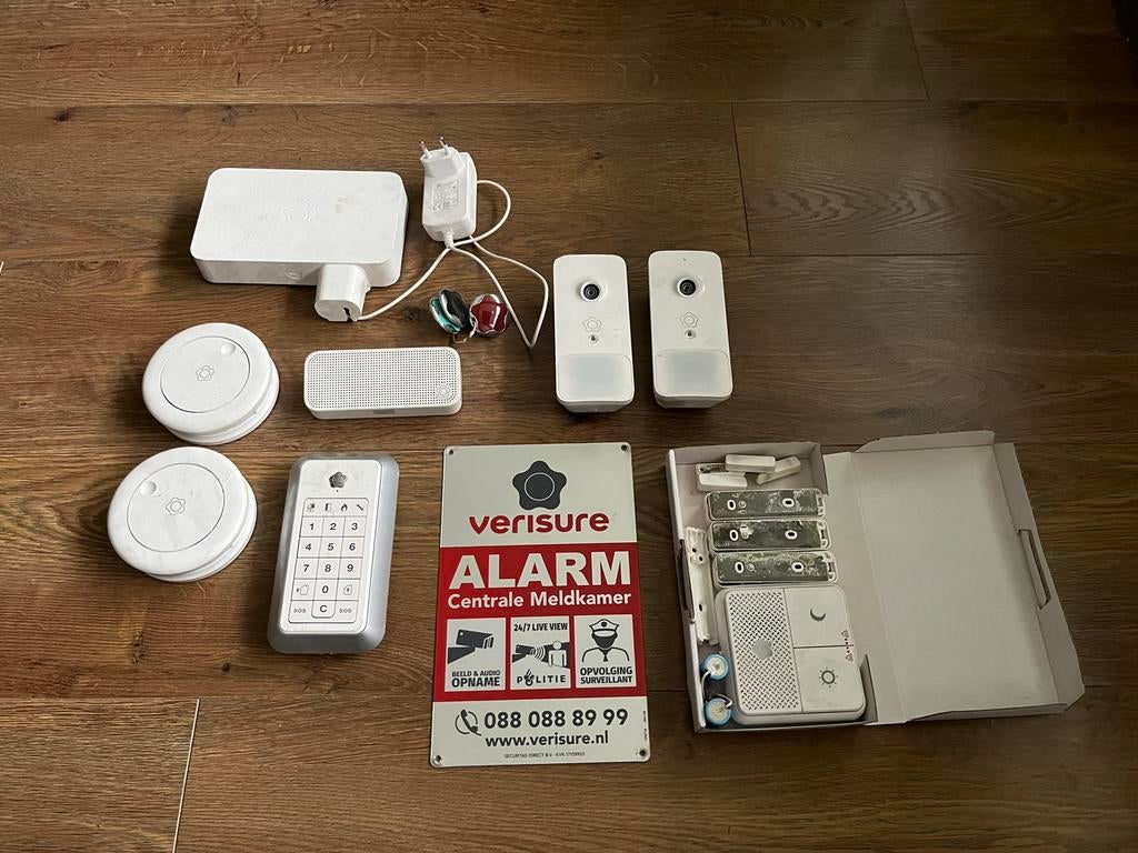 Verisure Alarmsysteem - Compleet pakket, Doe-het-zelf en Verbouw, Ophalen of Verzenden, Compleet systeem, Draadloos, Beweging