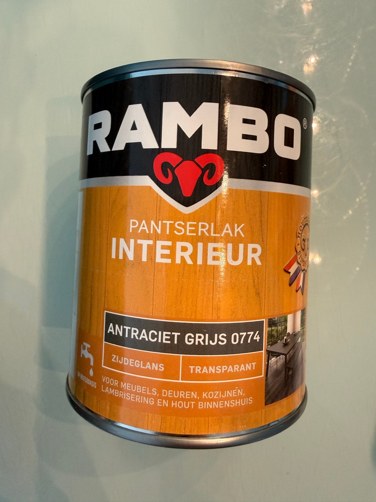 Nieuwe Rambo Interieur Lak Antraciet Grijs, Nieuw, Ophalen of Verzenden, Lak, Grijs