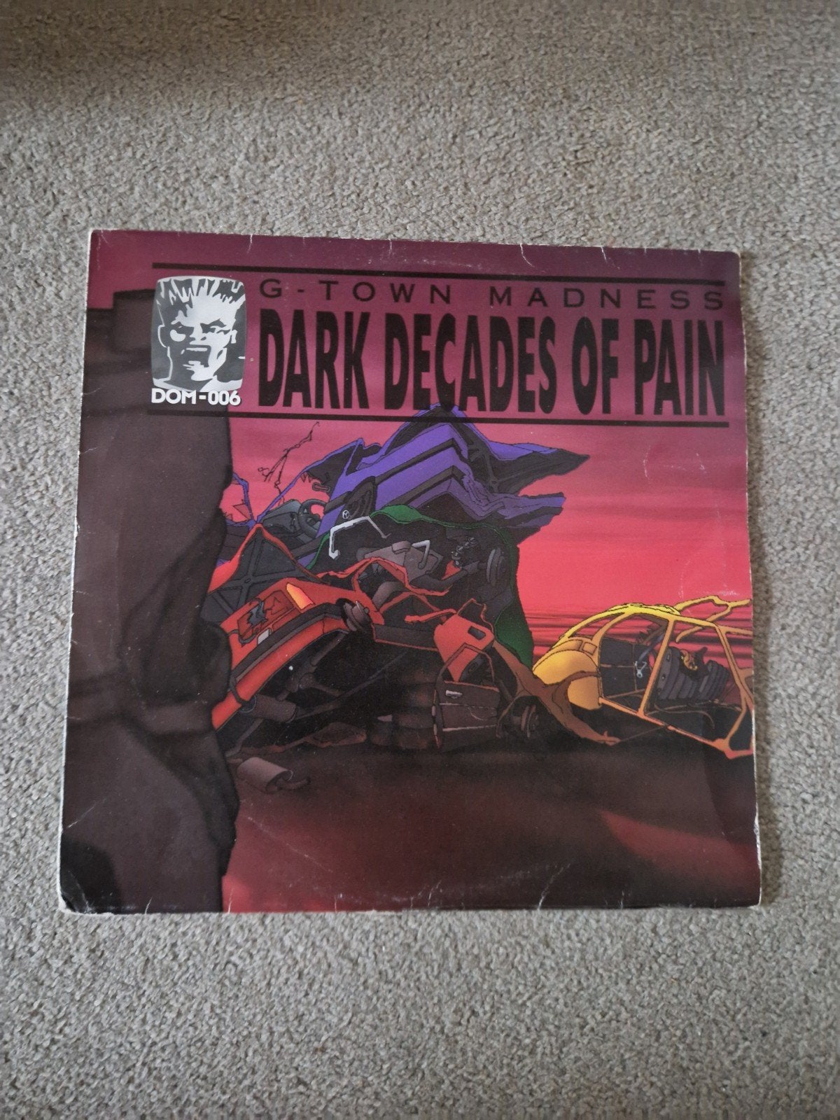 G-Town Madness - Dark Decades of Pain (Vinyl), Ophalen, Gebruikt, Hardcore, Originele persing