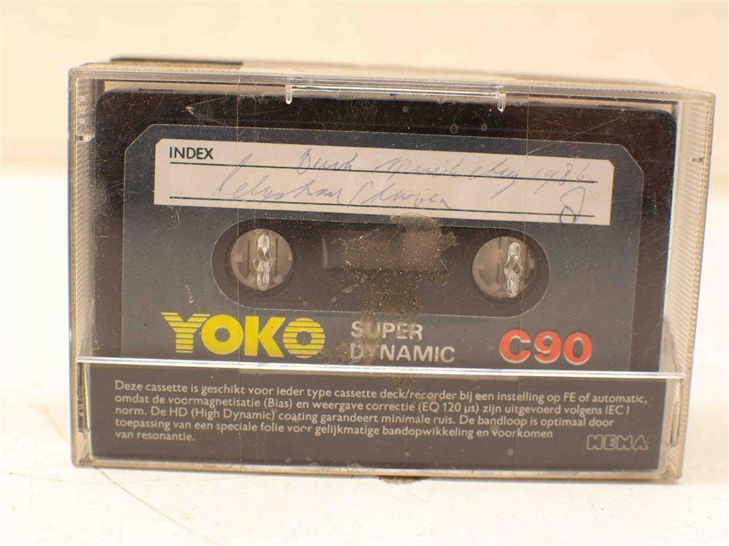 3 Yoko cassettebandjes 38099