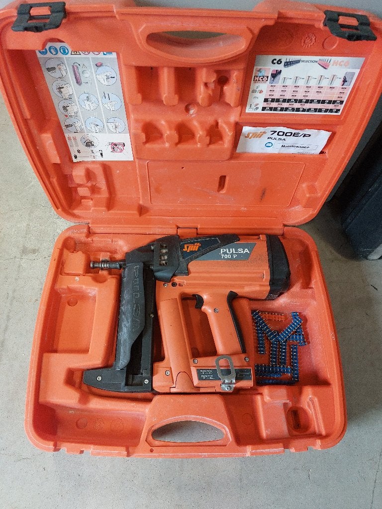 Spit Pulsa 700P Gas - Accu Schiethamer betonschiethamer, Auto diversen, ., Ophalen of Verzenden, Zo goed als nieuw, .