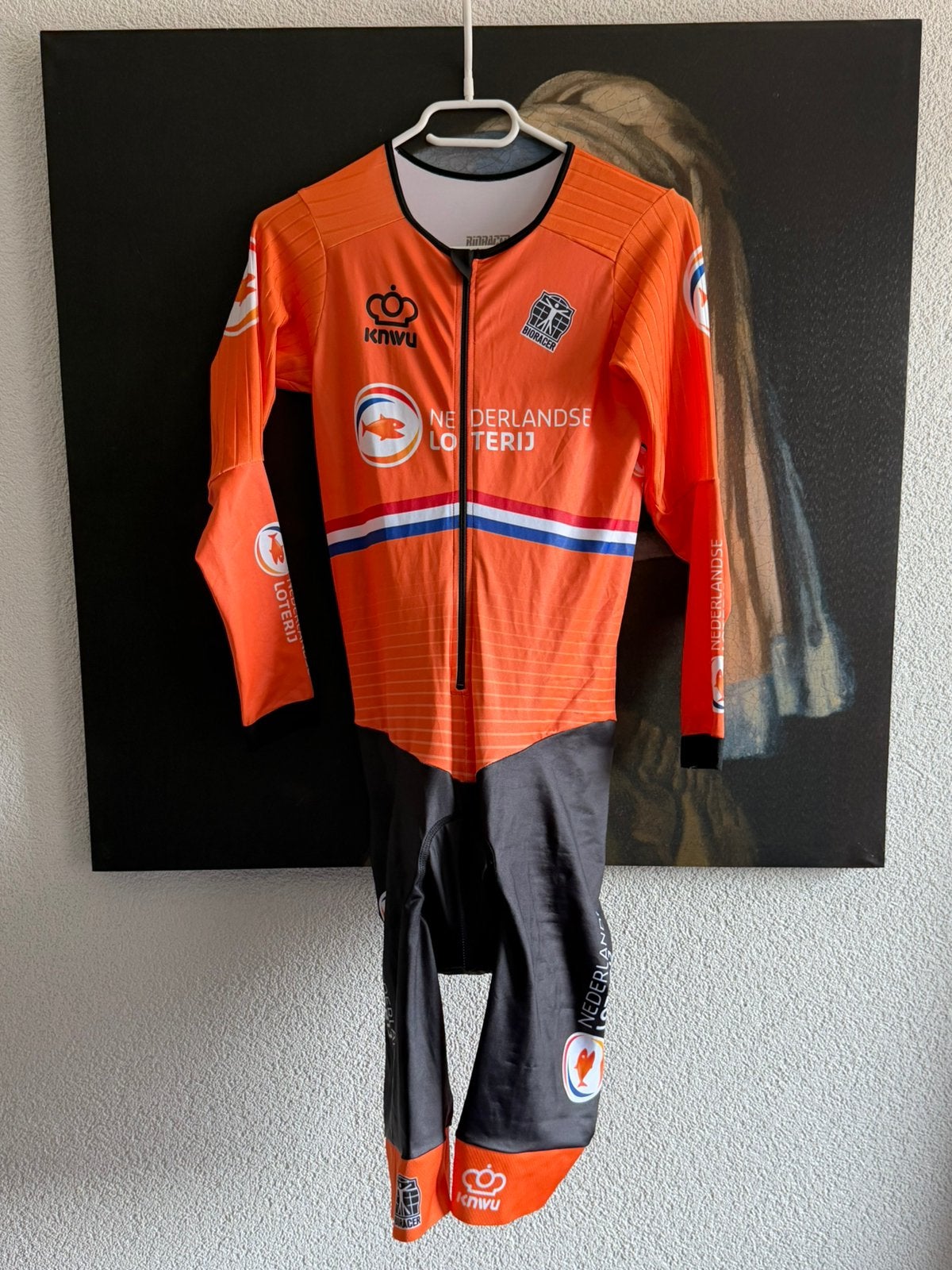 Bioracer Fietspak Maat L - Zeer Nette Staat, Fietsen en Brommers, Ophalen of Verzenden, Zo goed als nieuw, L, Bovenkleding