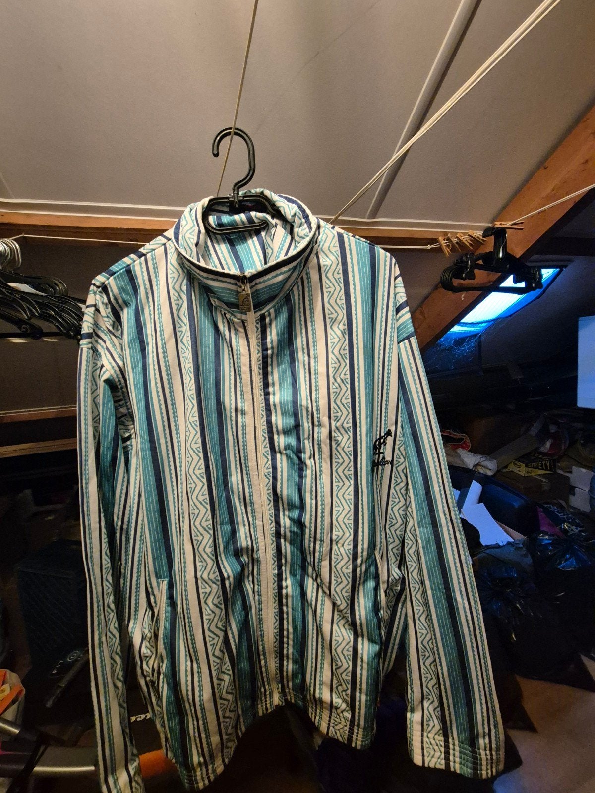 Vintage Australian by L'Alpina trainingsjack maat 56, Blauw, Maat 56/58 (XL), Ophalen of Verzenden, Australian by L'Alpina