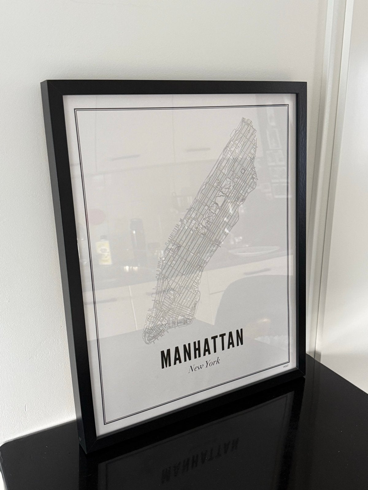 WIJCK print 'Manhattan', 50 – 75, Minder dan 50 cm, Ophalen of Verzenden, Print