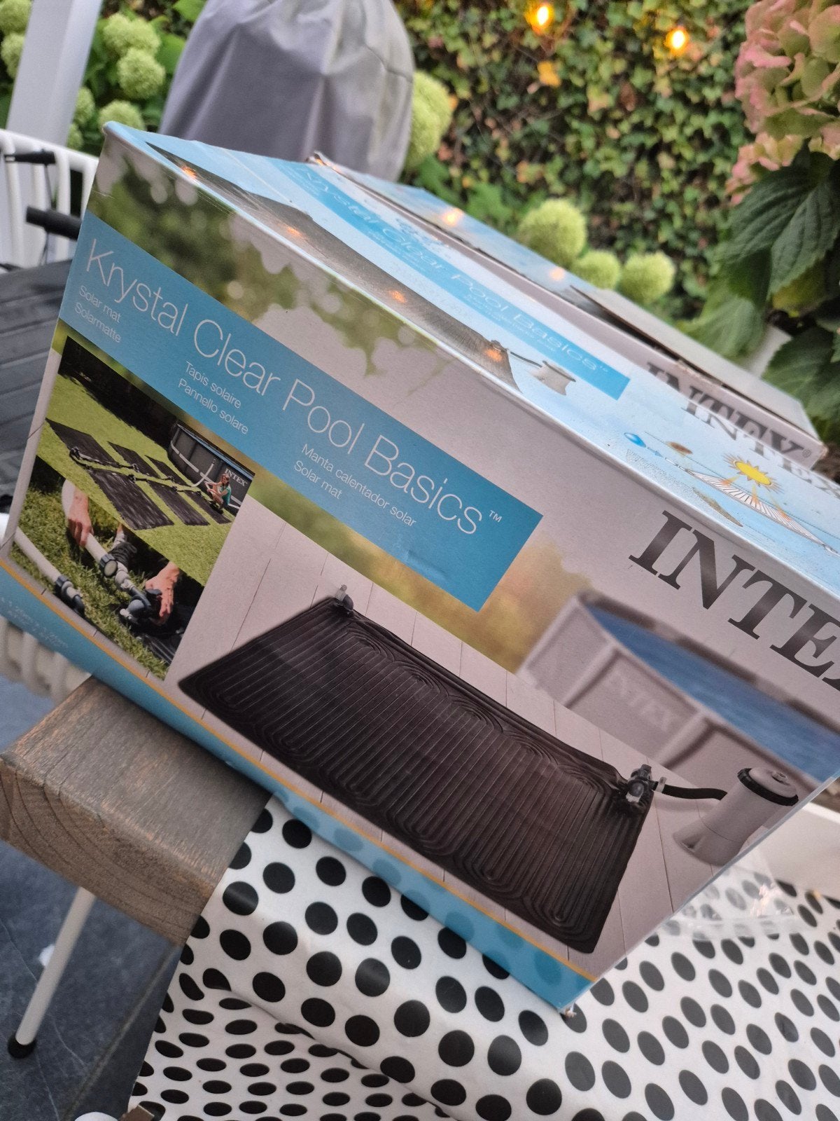 Intex Solarmat 3 stuks, Ophalen, Nieuw, Afdekzeil