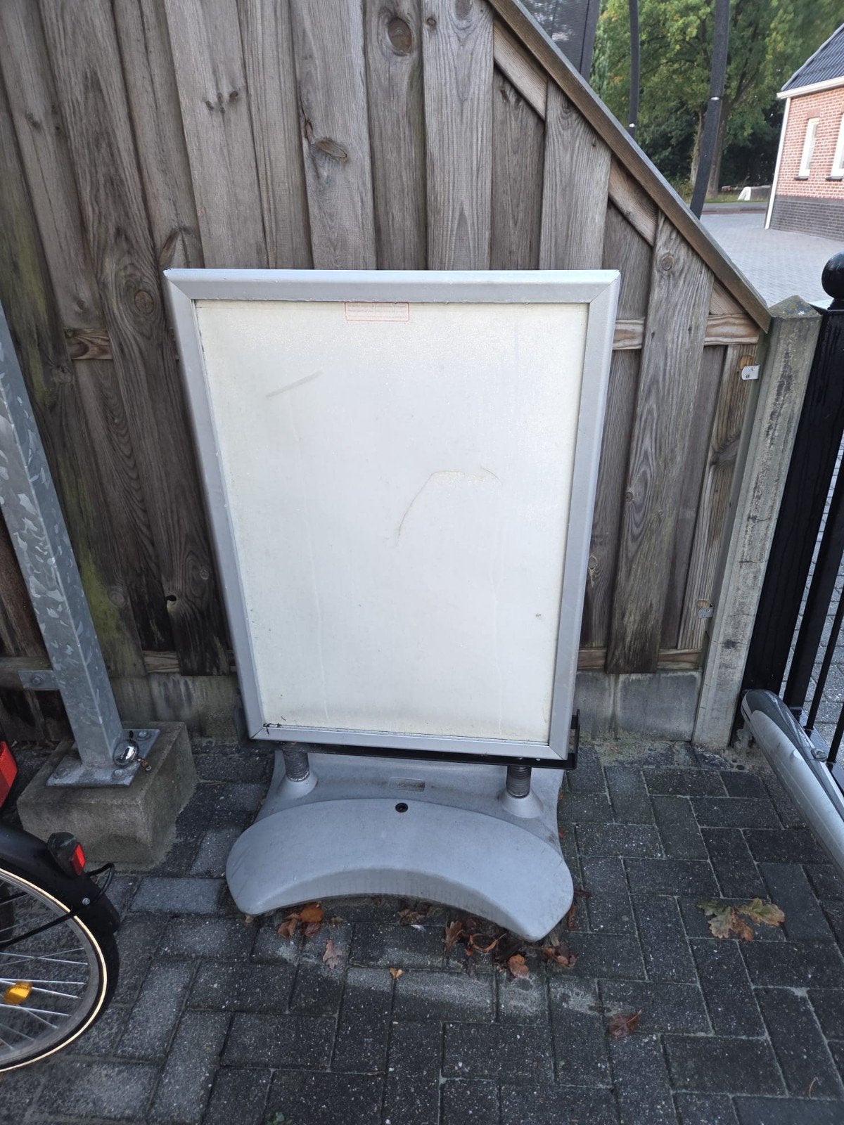 Stoepbord / Reclamebord 70x100 cm met verzwaarde voet, Ophalen of Verzenden