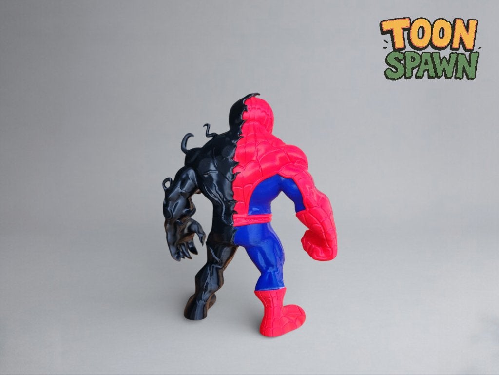 Venomized Spiderman – 28 cm – Symbiote Spider Figuur, Verzamelen, Ophalen of Verzenden, Nieuw, Overige typen