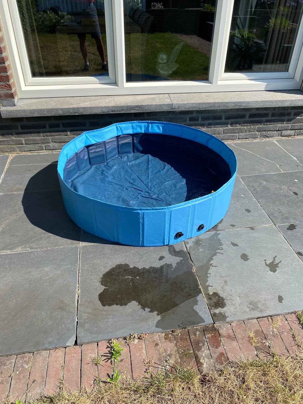 Hondenzwembad, Ophalen, Minder dan 80 cm, Rond, Opzetzwembad