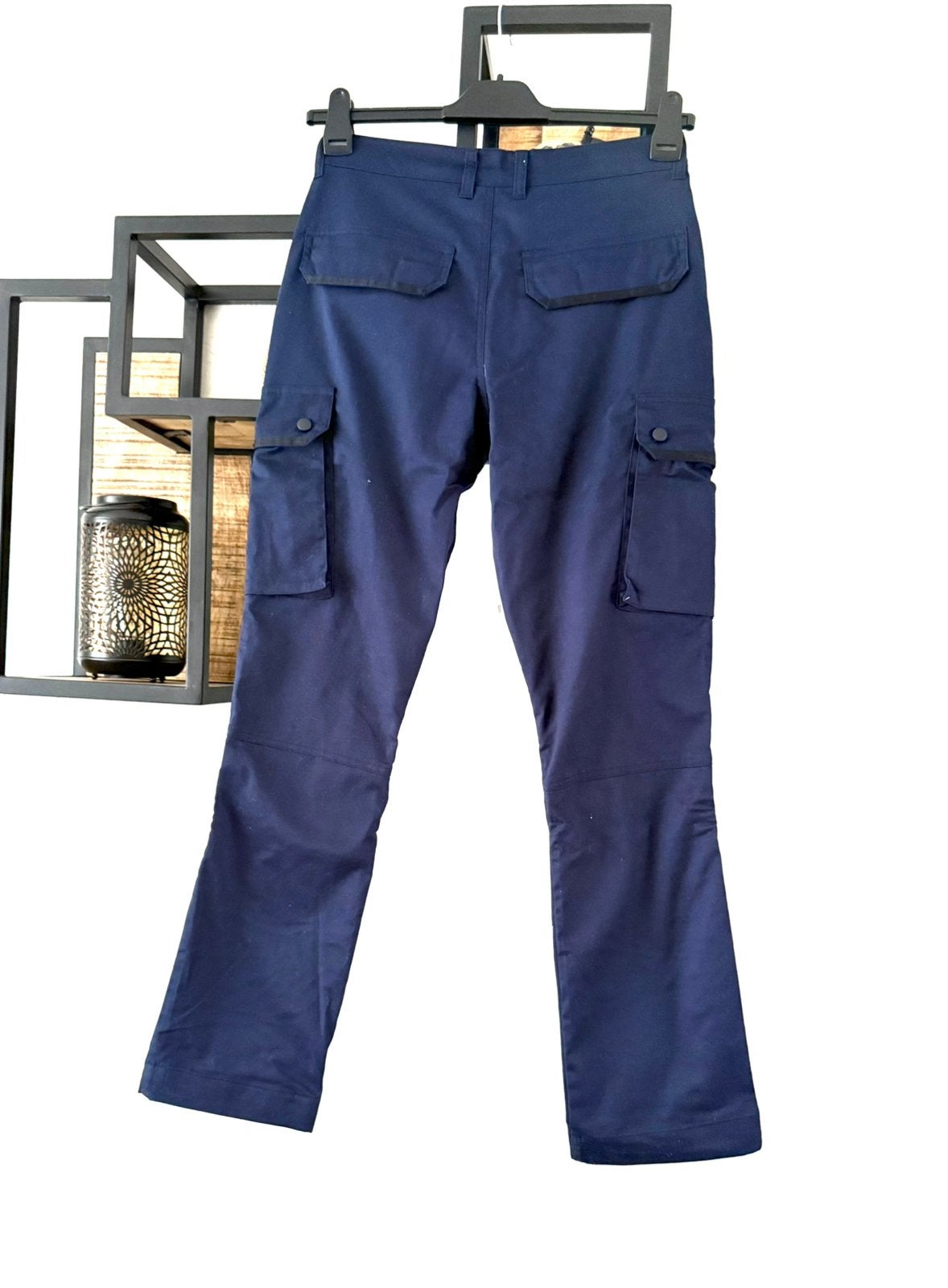 Lange broek (ROC beveiliging) maat S / 44, Ophalen of Verzenden, Zo goed als nieuw, Maat 46 (S) of kleiner, Blauw