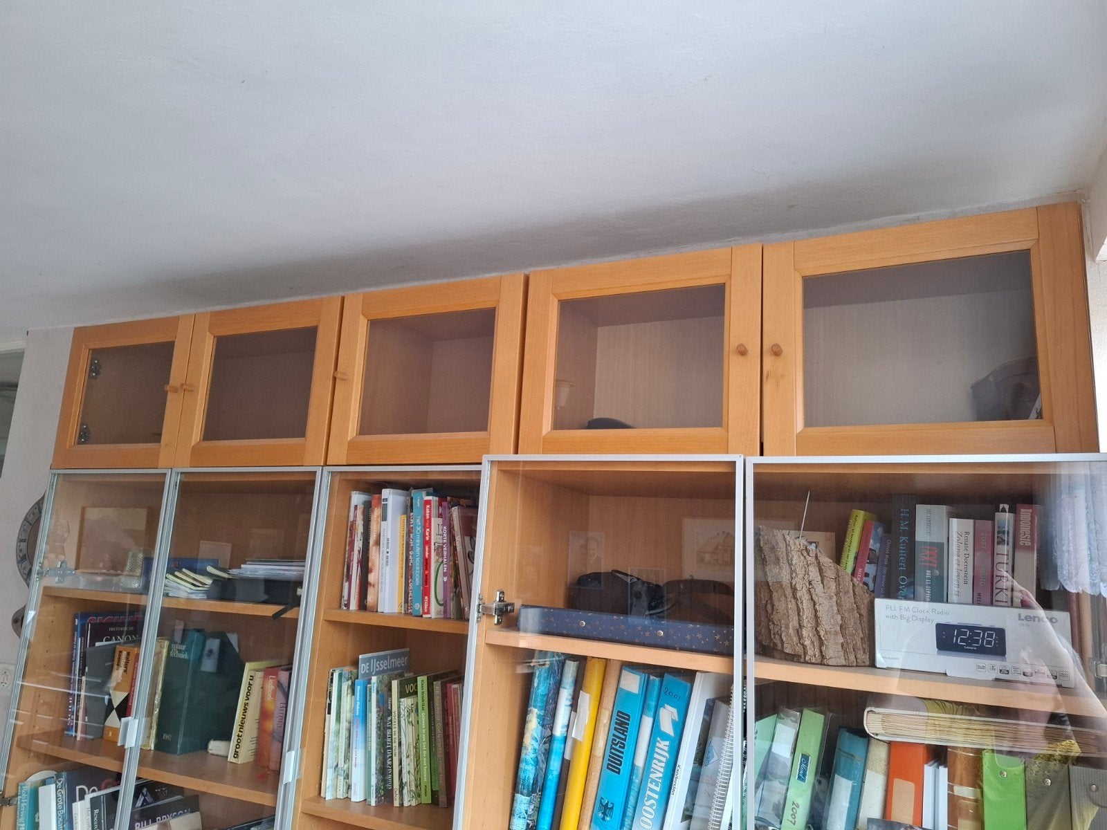 Ikea Billy boekenkast beuken opzetdeel, Huis en Inrichting, Kasten | Boekenkasten, Ophalen, 25 tot 50 cm, 50 tot 100 cm