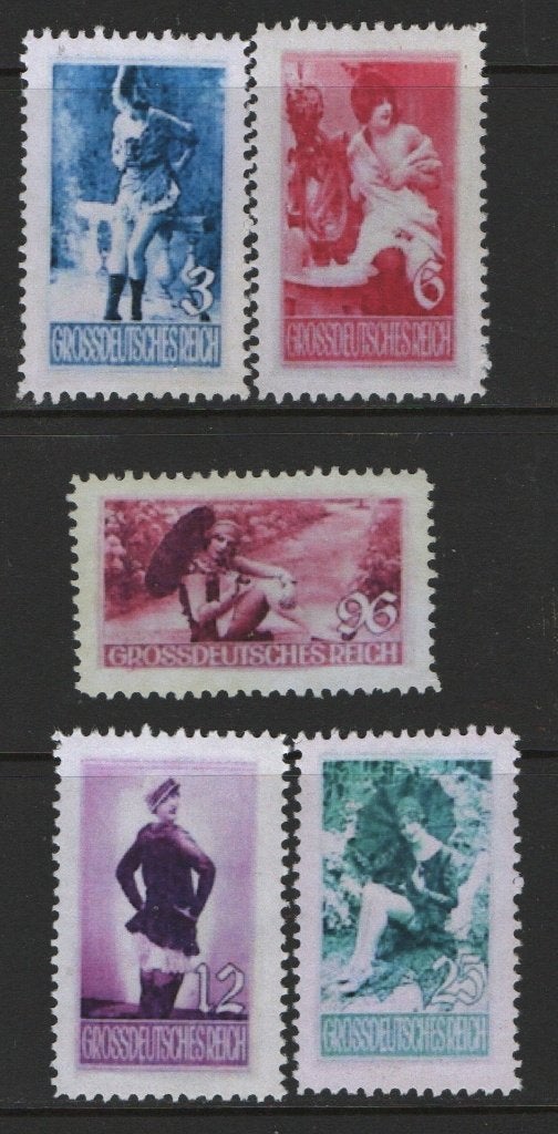 V49) sluitzegels VIGNETTEN wo2 PIN-UP GERMANY, Verzenden, BRD, Postfris