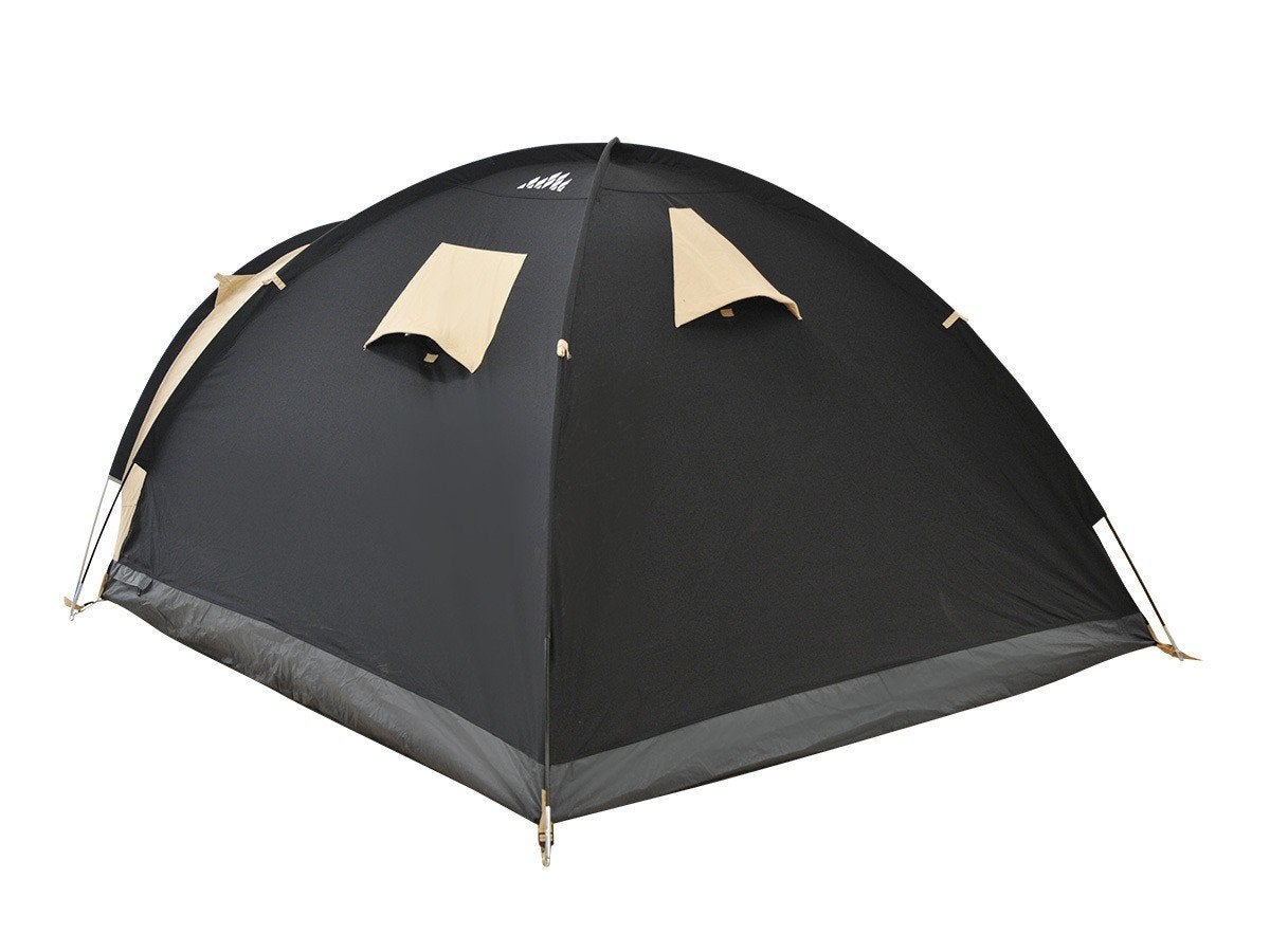 Obelink Koepeltent Rapid 3 - Zwart, Caravans en Kamperen, Tenten, Ophalen of Verzenden, Zo goed als nieuw, Tot en met 3